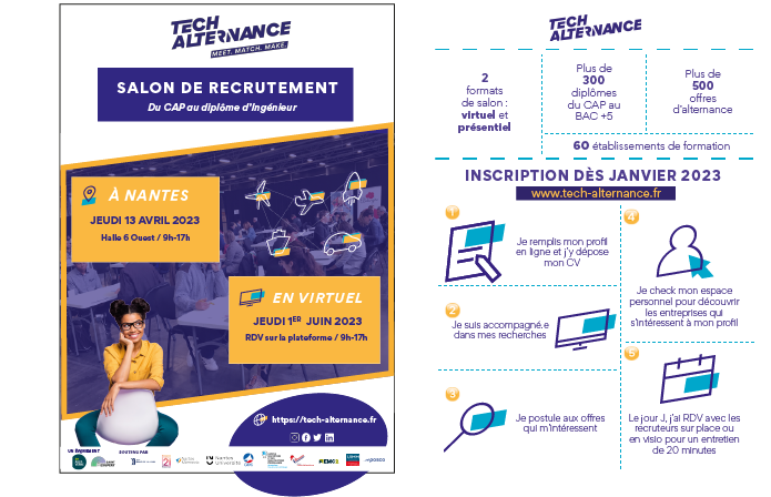 Salon Tech Alternance de Nantes