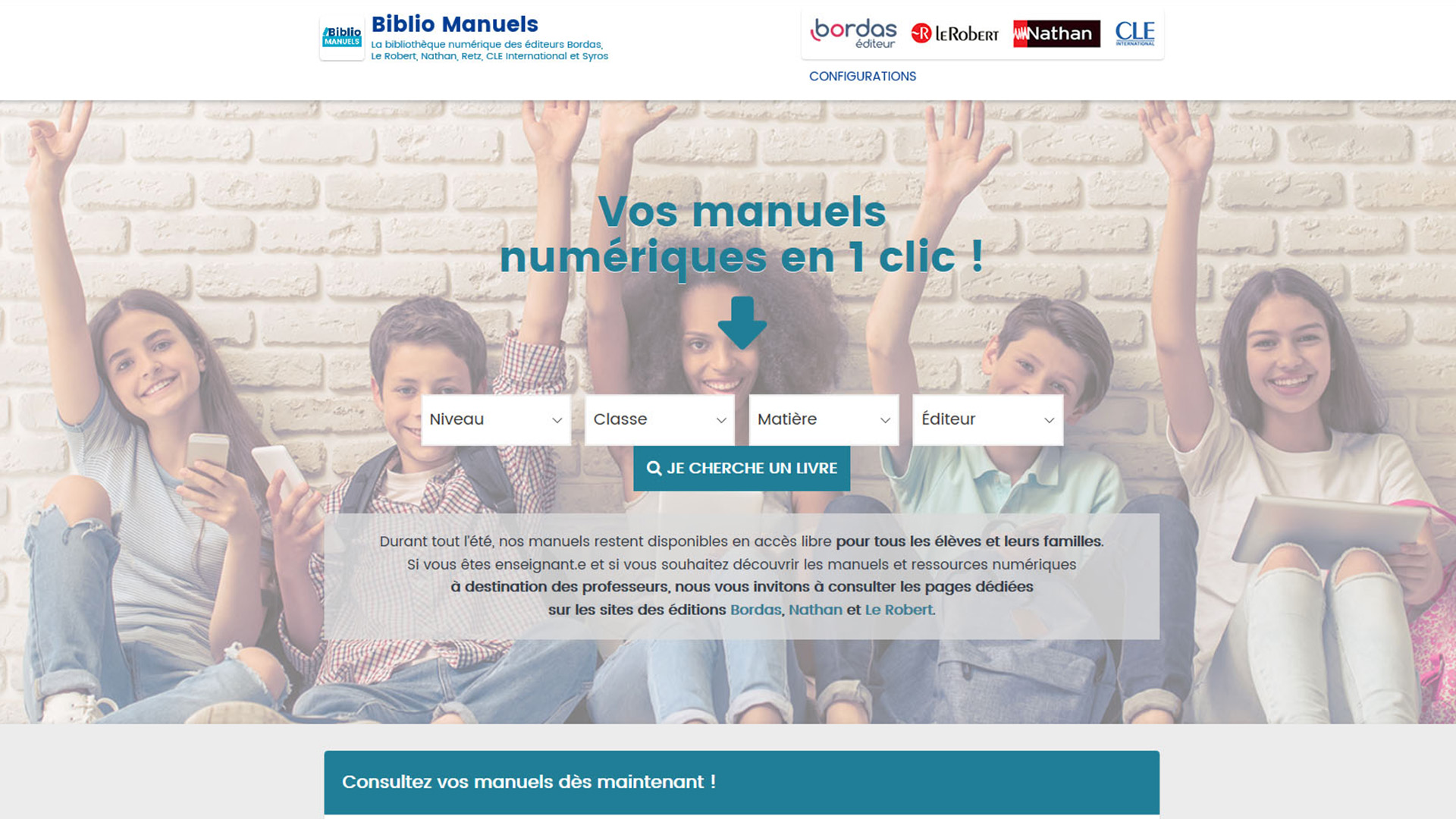 Des manuels gratuits pour aider les jeunes