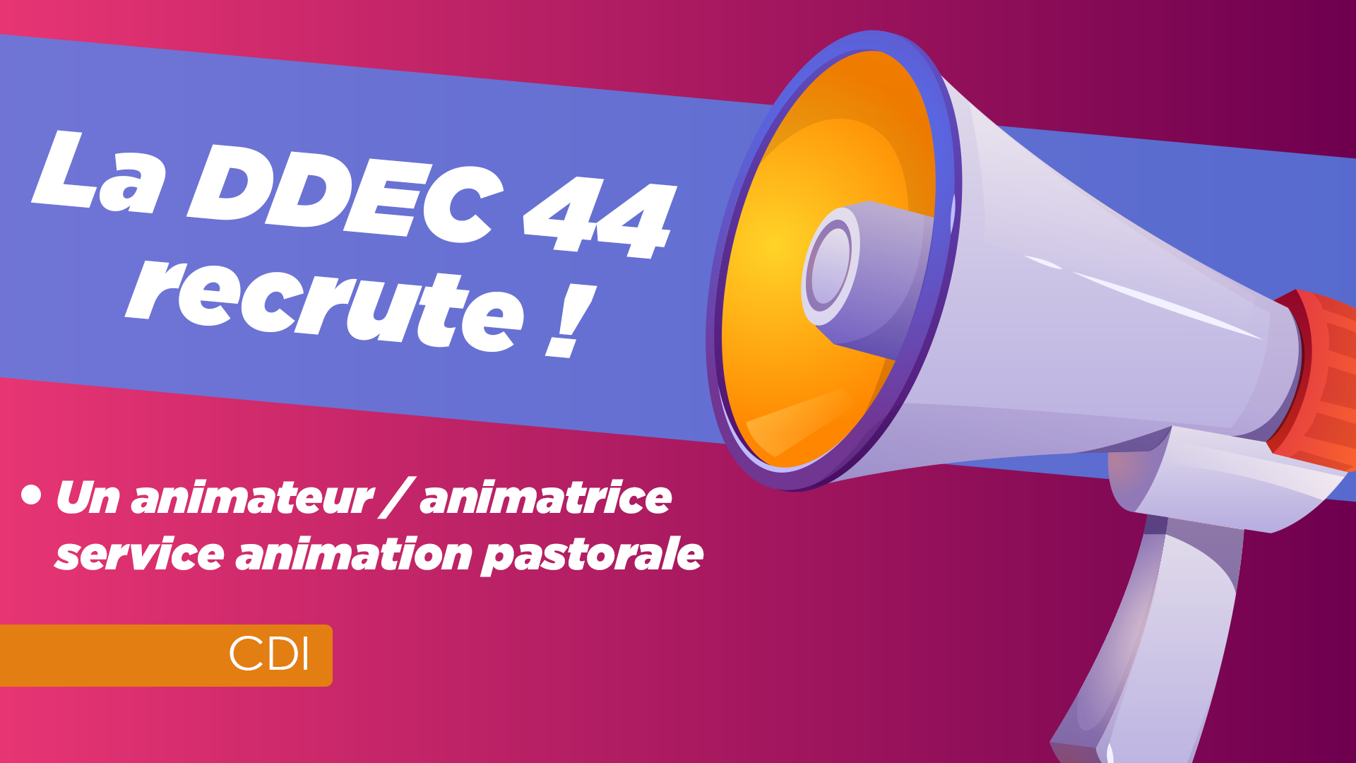 La DDEC 44 recrute !